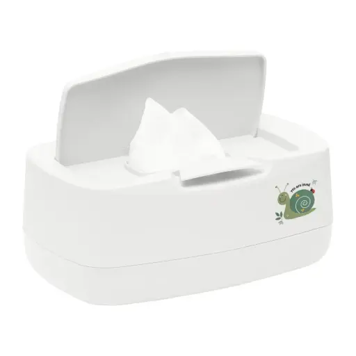 [06228-21] Easy wipe box Bohemian Garden | White