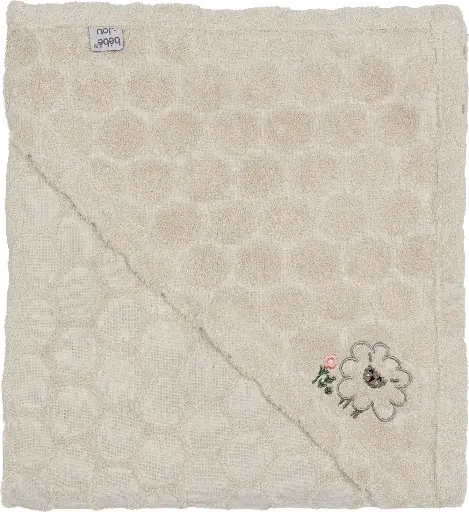 [03010-023] Bathcape 75x85cm Tiny Sheep | Ecru