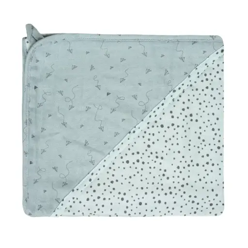 [03049-055] Badcape Tetra 75x85cm Fabulous Paper Planes | Groen