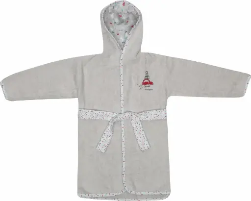 [03016-108] Peignoir de bain Wheely | Gris