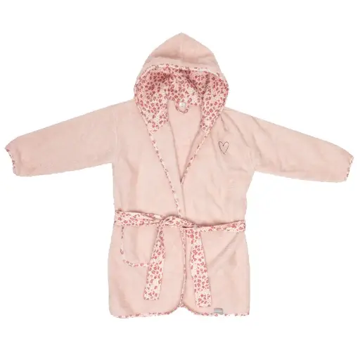 [03016-123] Bathrobe Leopard Pink | Pink