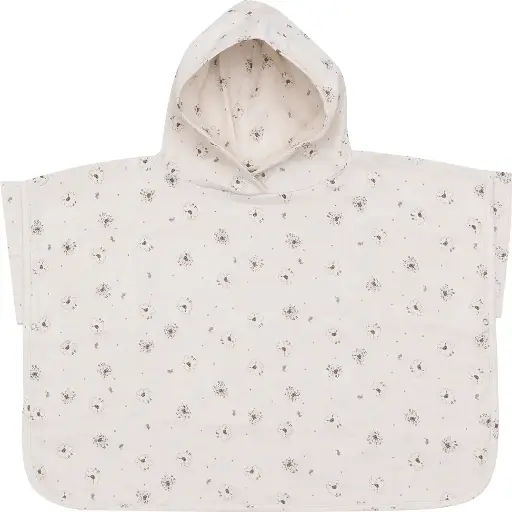 [03017-023] Poncho Muslin Tiny Sheep | Ecru