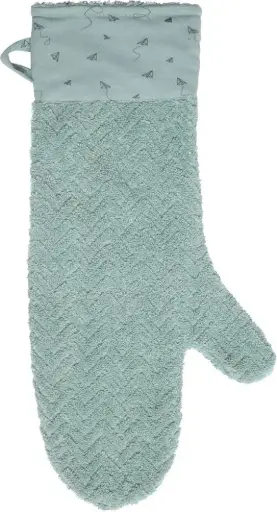 [03057-055] Wash mitt XL Fabulous Paper Planes | Green