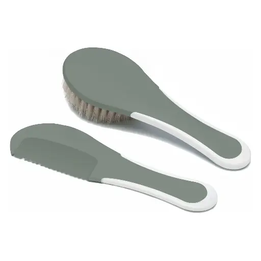 [04234-30] Brush and comb Breeze Green | Green