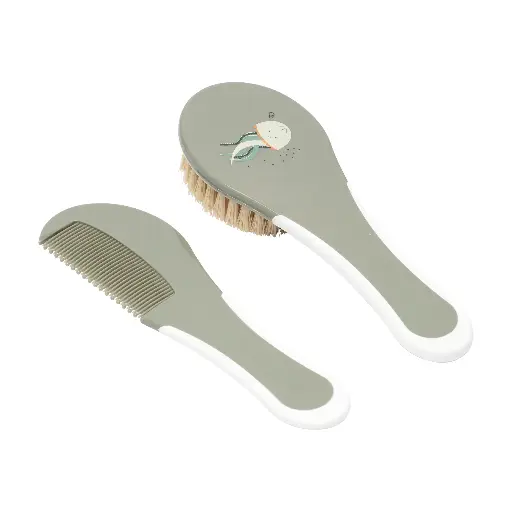 [06234-022] Brosse et peigne Ocean Vibes | Vert
