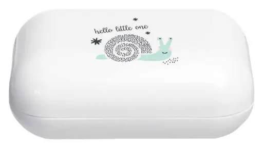 [06207-103] Boîte à savon Hello Little Ones | Blanc