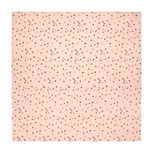 [03052-08] Cloth Muslin 110x110cm Sweet Butterfly | Pink