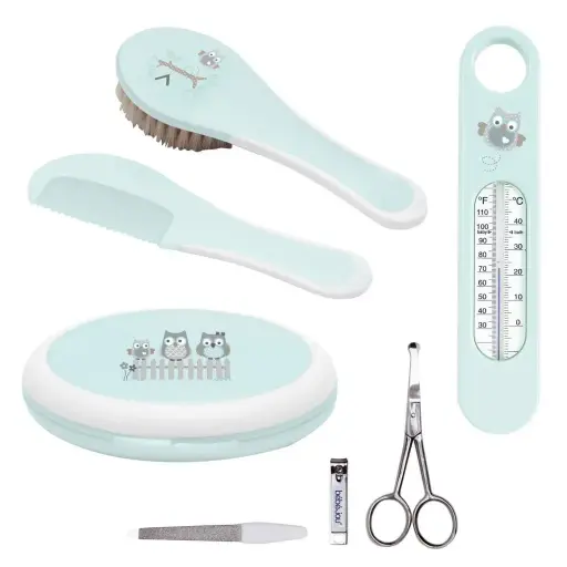 [06240-32] Care set Owl Family | Mint