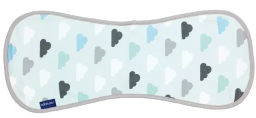 [03033-80] Bavoir d'épaule Clouds & Stars | Multicolore