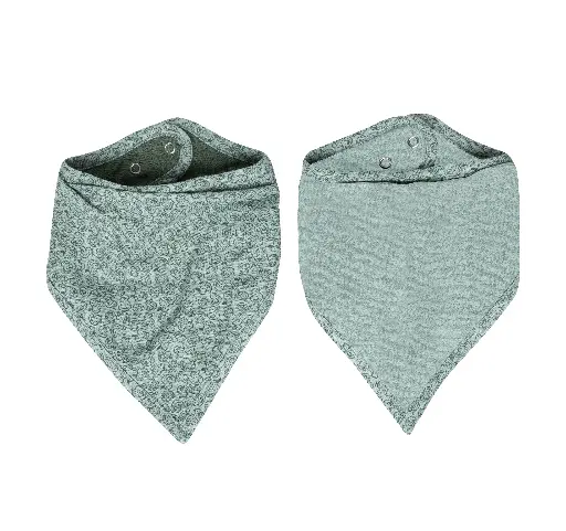[03036-06] Bandana bibs 2 Pieces Sepp | Green