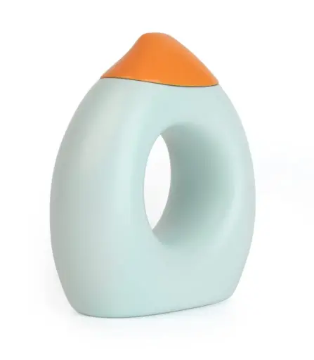 [02415-01] Gobelet Fluid | Blanc/Orange