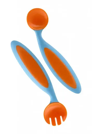 [02411-05] Couverts Benders | Orange/Aqua