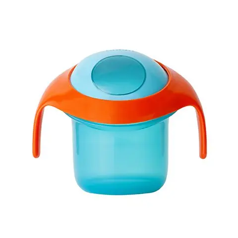 [02440-15] Snack container Nosh | Orange/Aqua