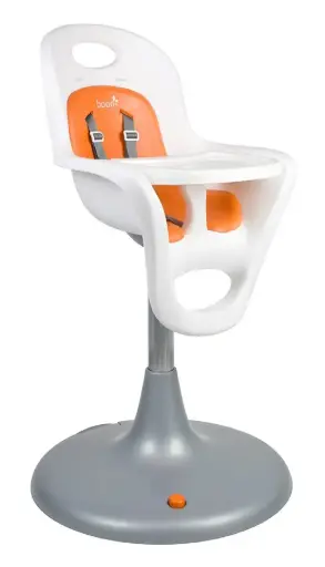 [05950-00] Chaise haute Flair | Blanc/Orange