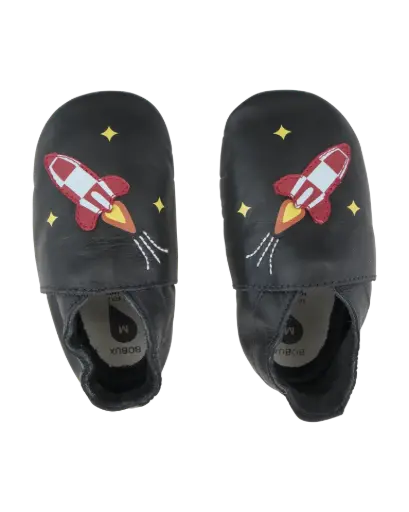 [00004-03S] Soft Soles Rocket Black | Zwart