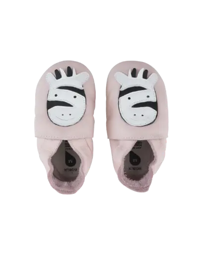 [00008-04S] Soft Soles Zebra Blossom | Roze