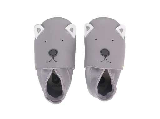 Soft Soles Woof Gull Grey | Grijs