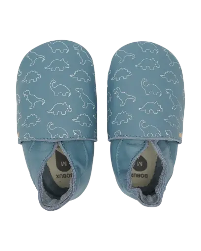 Soft Soles Dino Blue | Bleu
