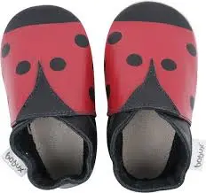 [04297-00S] Soft Soles Ladybird Red/Black | Rouge