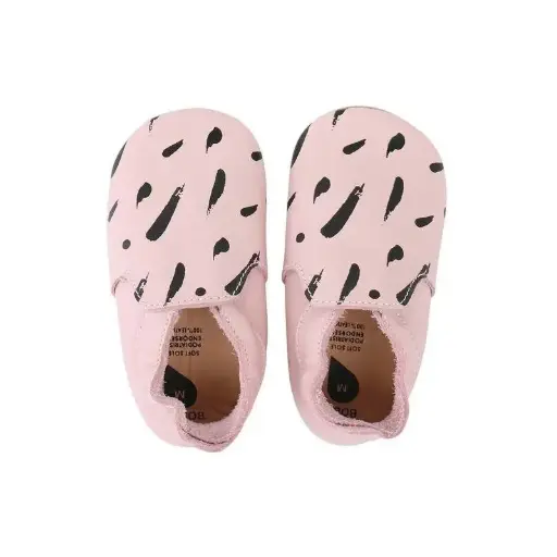 [04381-00S] Soft Soles Paint Blossom/Black | Roze