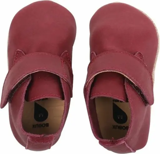 [04453-00S] Soft Soles Desert Mini Boot Bordeaux | Rood