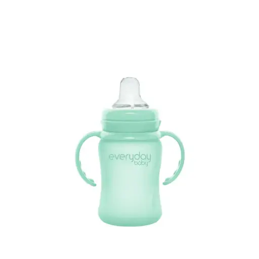 [10312-00] Glass sippy cup 150ml Mint Green | Mint