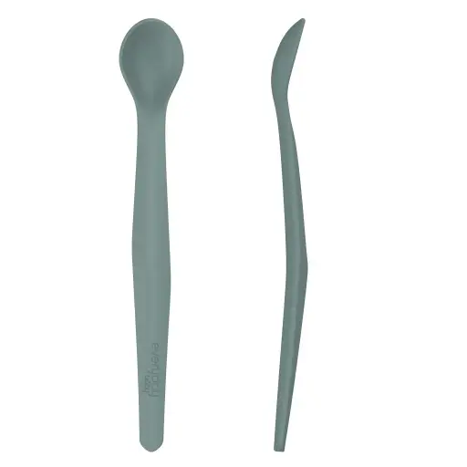 [10558-00] Cuillère Silicone 2 Pièces Harmony Green | Vert