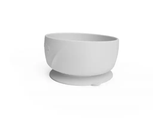 [10512-00] Bol à ventouse Silicone Quiet Grey | Gris