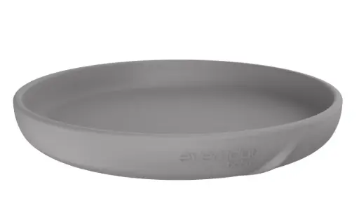 [10537-00] Assiette Silicone Quiet Grey | Gris