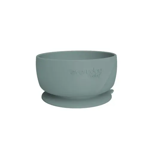[10560-00] Silicone suction bowl Harmony Green | Green