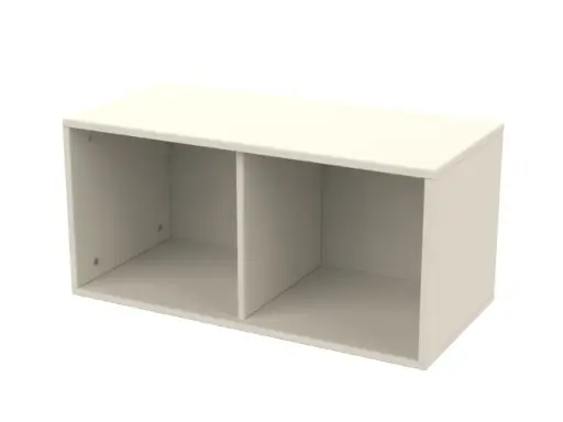 [26206-102] Bookcase Roomie Cream | Ecru