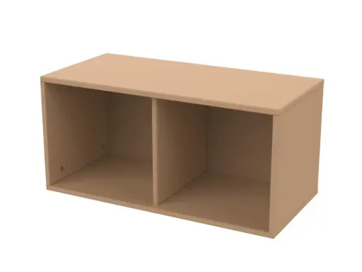 [26206-162] Etagère Roomie Latte | Marron