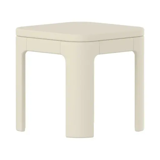 [10093-102] Stool Nova Cream | Ecru