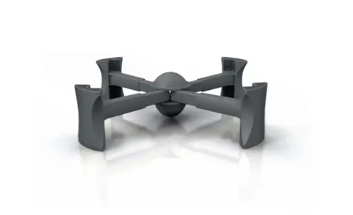 [02147-16] Chair booster Kaboost Charcoal | Anthracite