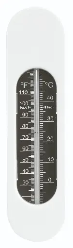 [0L220-01] Bath thermometer Snow White | White