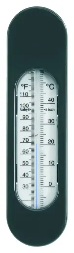 [0L220-03] Thermomètre de bain Dark Grey | Anthracite