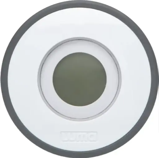 [0L223-01] Digital bath thermometer Snow White | White