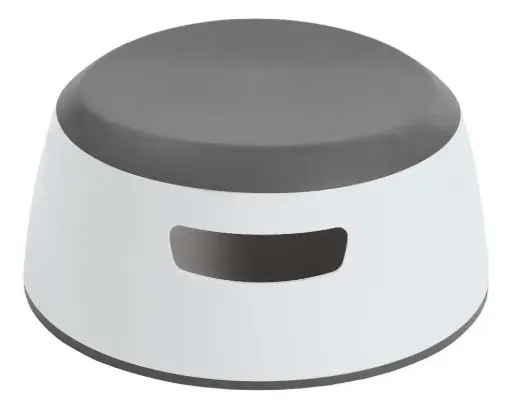 [0L027-01] Step stool Snow White | White