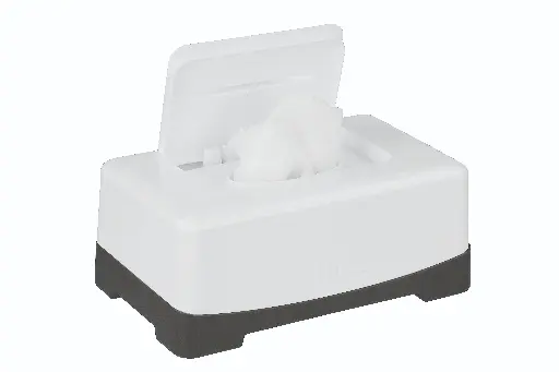[0L229-01] Easy wipe box Snow White | White