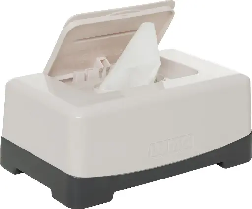 [0L229-10] Easy wipe box Silk Oat | Ecru
