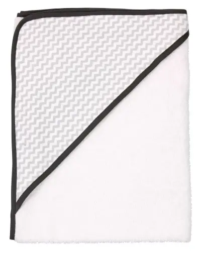 [0L010-00] Cape de bain 75x85cm Mixed White | Blanc