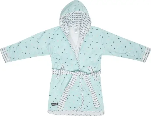 [0L016-21] Peignoir de bain Ice Cream | Menthe