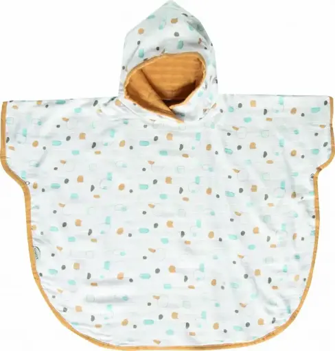 [0L015-25] Poncho Hydrophile Child's Play | Multicolore