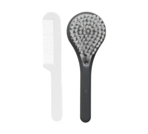 [0L209-03] Brush and comb Dark Grey | Anthracite