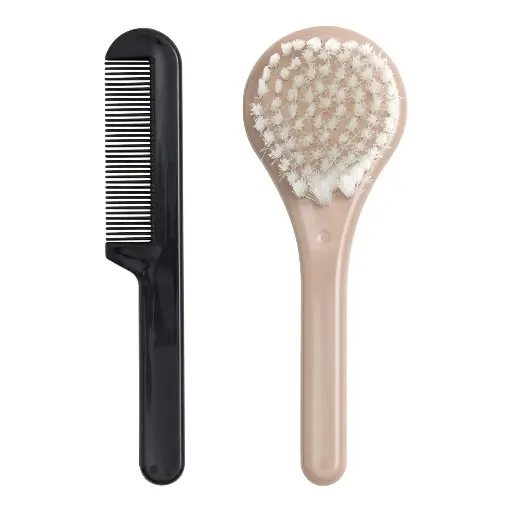 [0L209-45N] Brush and comb Desert Taupe | Taupe