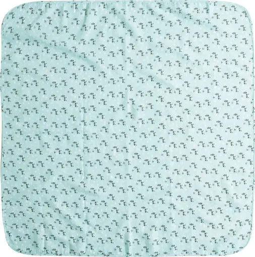 [0L052-17] Cloth Muslin 110x110cm Racoon Mint | Mint