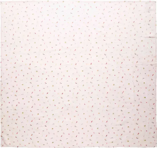[0L052-27] Lingette Hydrophile 110x110cm Sunset Shapes | Multicolore