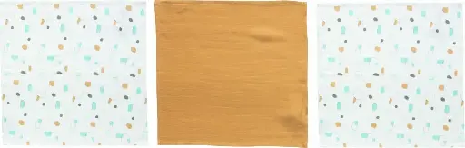 [0L053-25] Mouchoirs Hydrophile 32x32cm 3 Pièces Child's Play | Multicolore