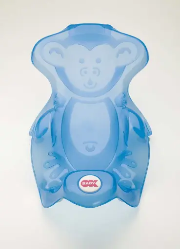 [02164-04] Bath support Monkey | Blue