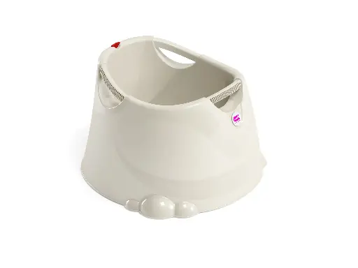 [02137-12] Shower bath Opla Bianco | Offwhite